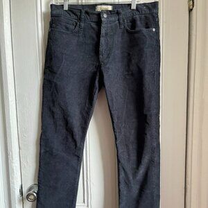 Madewell Mens slim in corduroy pants